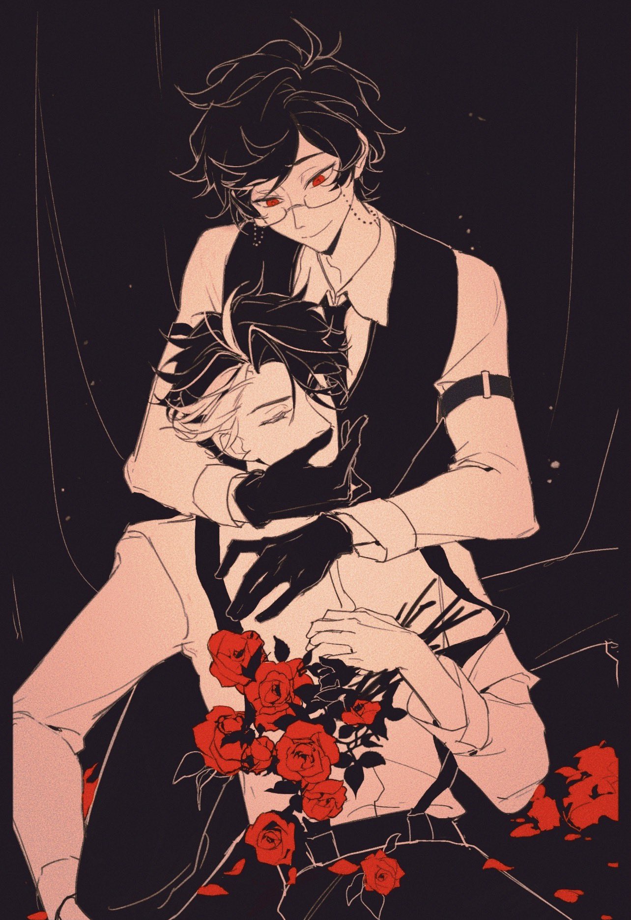 he looked like mercy